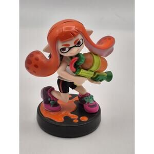 Nintendo Amiibo Orange Inkling Girl Splatoon wii U Splatoon 2 Splatoon 3 Switch